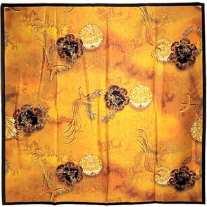 NWT Double Sided Silk Scarf 52"x52" Large Square Shawl Wrap XiangYunSha 3619